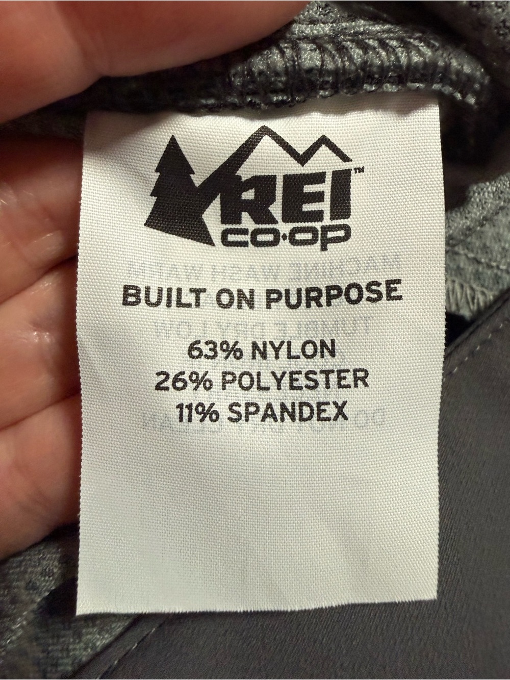 REI Women’s Charcoal Activator Hiking Outdoor Pants with Integrated Belt Size 6 - Picture 11 of 13